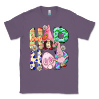 Lavender Hop hop Easter gnomies Easter Day Classic Tee - CowGirlArtShop