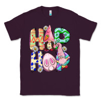 Plum Hop hop Easter gnomies Easter Day Classic Tee - CowGirlArtShop
