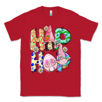 Red Hop hop Easter gnomies Easter Day Classic Tee - CowGirlArtShop