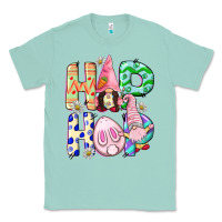 Seafoam Hop hop Easter gnomies Easter Day Classic Tee - CowGirlArtShop