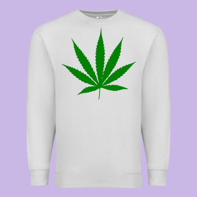 Weed Premium Sweatshirt Designed By Snappyart