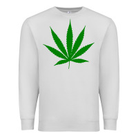 Dove Grey Weed Premium Sweatshirt - SnappyArt