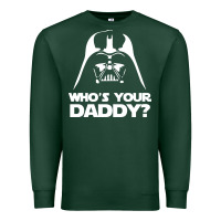 Sports Green darth vader who's your daddy Premium Sweatshirt - SnappyArt