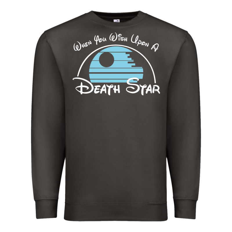 When You Wish Upon A Death Star Premium Sweatshirt by SnappyArt | Teevron