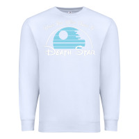 White when you wish upon a death star Premium Sweatshirt - SnappyArt
