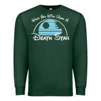 Sports Green when you wish upon a death star Premium Sweatshirt - SnappyArt