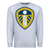 Heather Grey leeds-fc Premium Sweatshirt - SnappyArt