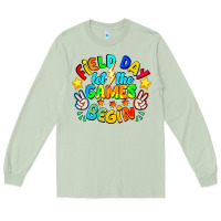 Matcha Field Day Let The Games Begin Long Sleeve Tee - CowhideDigitalArt