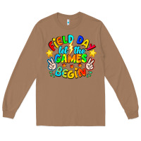 Toasted Coconut Field Day Let The Games Begin Long Sleeve Tee - CowhideDigitalArt