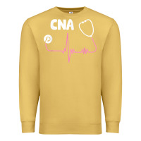 Antique Gold cna nurse t shirt Premium Sweatshirt - SnappyArt