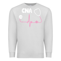 Dove Grey cna nurse t shirt Premium Sweatshirt - SnappyArt