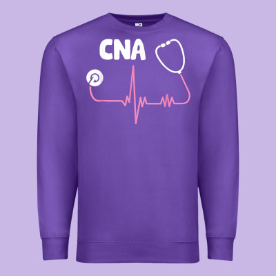 Cna Nurse T Shirt Premium Sweatshirt Designed By Snappyart