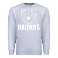 Heather Grey raiders Premium Sweatshirt - SnappyArt