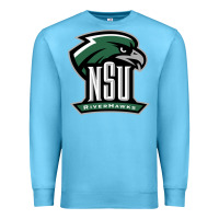 Ocean Blue northeastern state riverhawks Premium Sweatshirt - SnappyArt