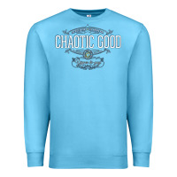 Ocean Blue Chaotic Good Essential  Copy Premium Sweatshirt - SnappyArt