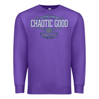 Purple Chaotic Good Essential  Copy Premium Sweatshirt - SnappyArt