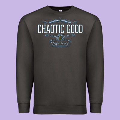 Chaotic Good Essential  Copy Premium Sweatshirt Designed By Snappyart