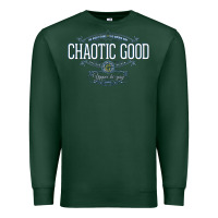 Sports Green Chaotic Good Essential  Copy Premium Sweatshirt - SnappyArt