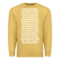 Antique Gold MY NAME IS ZAK BAGANS - GHOST ADVENTURES Premium Sweatshirt - SnappyArt