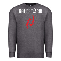 Charcoal Heather halestorm black Premium Sweatshirt - SnappyArt