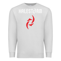 Dove Grey halestorm black Premium Sweatshirt - SnappyArt