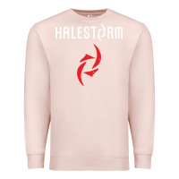 Pale Pink halestorm black Premium Sweatshirt - SnappyArt