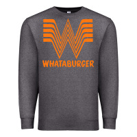Charcoal Heather whataburger Premium Sweatshirt - SnappyArt