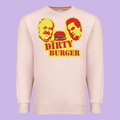 Dirty Burger Premium Sweatshirt Designed By Snappyart