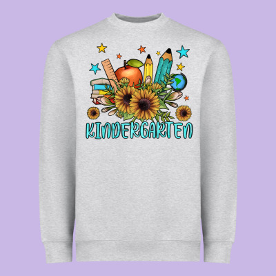 Kindergarten Heavyweight Sweatshirt Designed By Jahusdesignshop