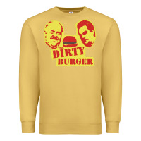 Antique Gold Dirty Burger Premium Sweatshirt - SnappyArt