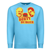 Ocean Blue Dirty Burger Premium Sweatshirt - SnappyArt
