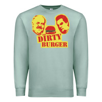 Seafoam Dirty Burger Premium Sweatshirt - SnappyArt