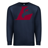 Navy UW-La Crosse maroon Premium Sweatshirt - SnappyArt