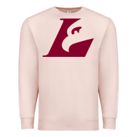 Pale Pink UW-La Crosse maroon Premium Sweatshirt - SnappyArt