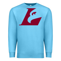 Ocean Blue UW-La Crosse maroon Premium Sweatshirt - SnappyArt