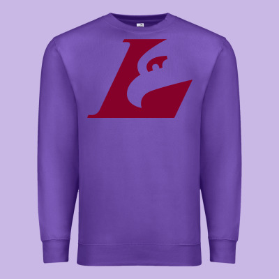 Uw-la Crosse Maroon Premium Sweatshirt Designed By Snappyart