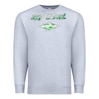 Heather Grey Rip Curl, Rip, Curl, the Rip Curl, Rip Curl vintage, Rip Curl art, Rip Premium Sweatshirt - SnappyArt