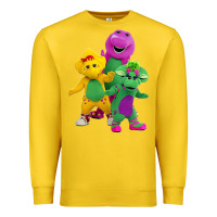 Lemon new 755 barney and friends cute Premium Sweatshirt - SnappyArt
