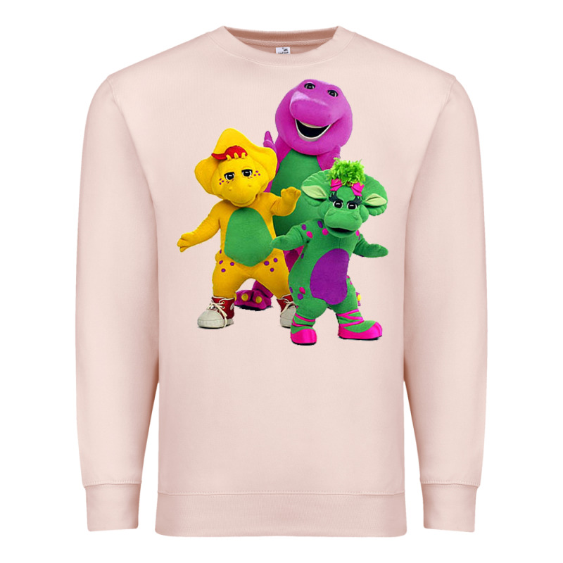 New 755 Barney And Friends Cute Premium Sweatshirt by SnappyArt | Teevron