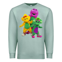 Seafoam new 755 barney and friends cute Premium Sweatshirt - SnappyArt