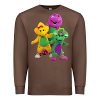Chestnut new 755 barney and friends cute Premium Sweatshirt - SnappyArt