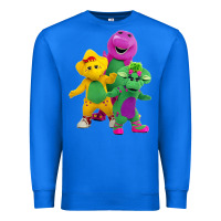 True Royal new 755 barney and friends cute Premium Sweatshirt - SnappyArt
