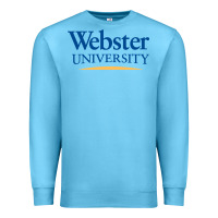Ocean Blue webster university Premium Sweatshirt - SnappyArt
