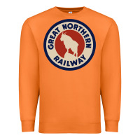 Carrot Great Northern Railroad Premium Sweatshirt - SnappyArt