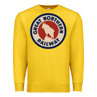 Lemon Great Northern Railroad Premium Sweatshirt - SnappyArt