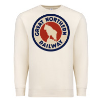 Sandshell Great Northern Railroad Premium Sweatshirt - SnappyArt