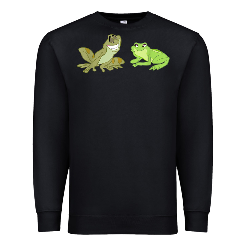 The Princess And The Frog Tiana And Naveen Art Premium Sweatshirt by SnappyArt | Teevron