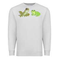 Dove Grey The Princess and the Frog Tiana and Naveen Art Premium Sweatshirt - SnappyArt
