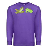 Purple The Princess and the Frog Tiana and Naveen Art Premium Sweatshirt - SnappyArt