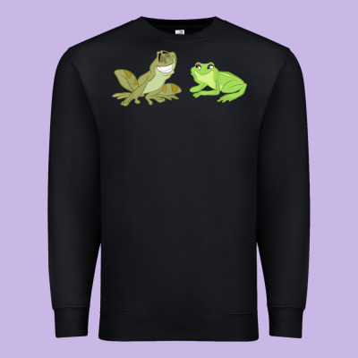The Princess And The Frog Tiana And Naveen Art Premium Sweatshirt Designed By Snappyart